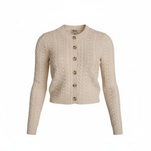 Baum Und Pferdgarten Cardigan Sweater Wool Cashmere Blend Women Size Small Ivory